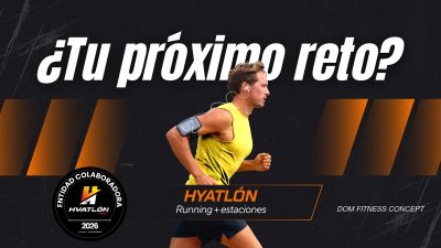DOM, entidad colaboradora oficial del Hyatlón en Zaragoza